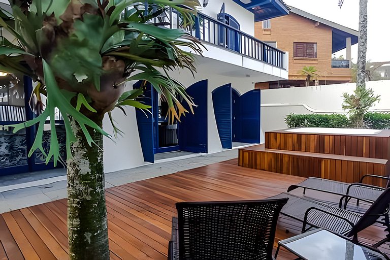 Casa Vista Mar com Jacuzzi Guarujá