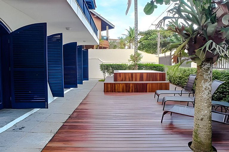 Casa Vista Mar com Jacuzzi Guarujá