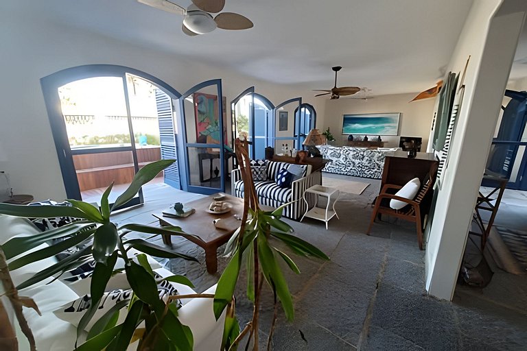 Casa Vista Mar com Jacuzzi Guarujá