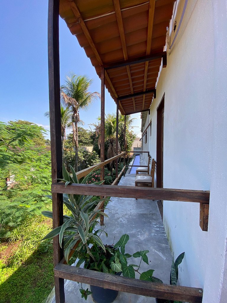 Suíte 5 Standard com Varanda Casa Praiana